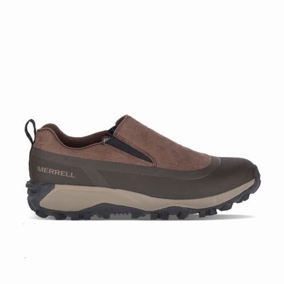 Merrell Thermo Snowdrift Moc Shell Waterproof Vandringskängor Herr Bruna (SE391475)